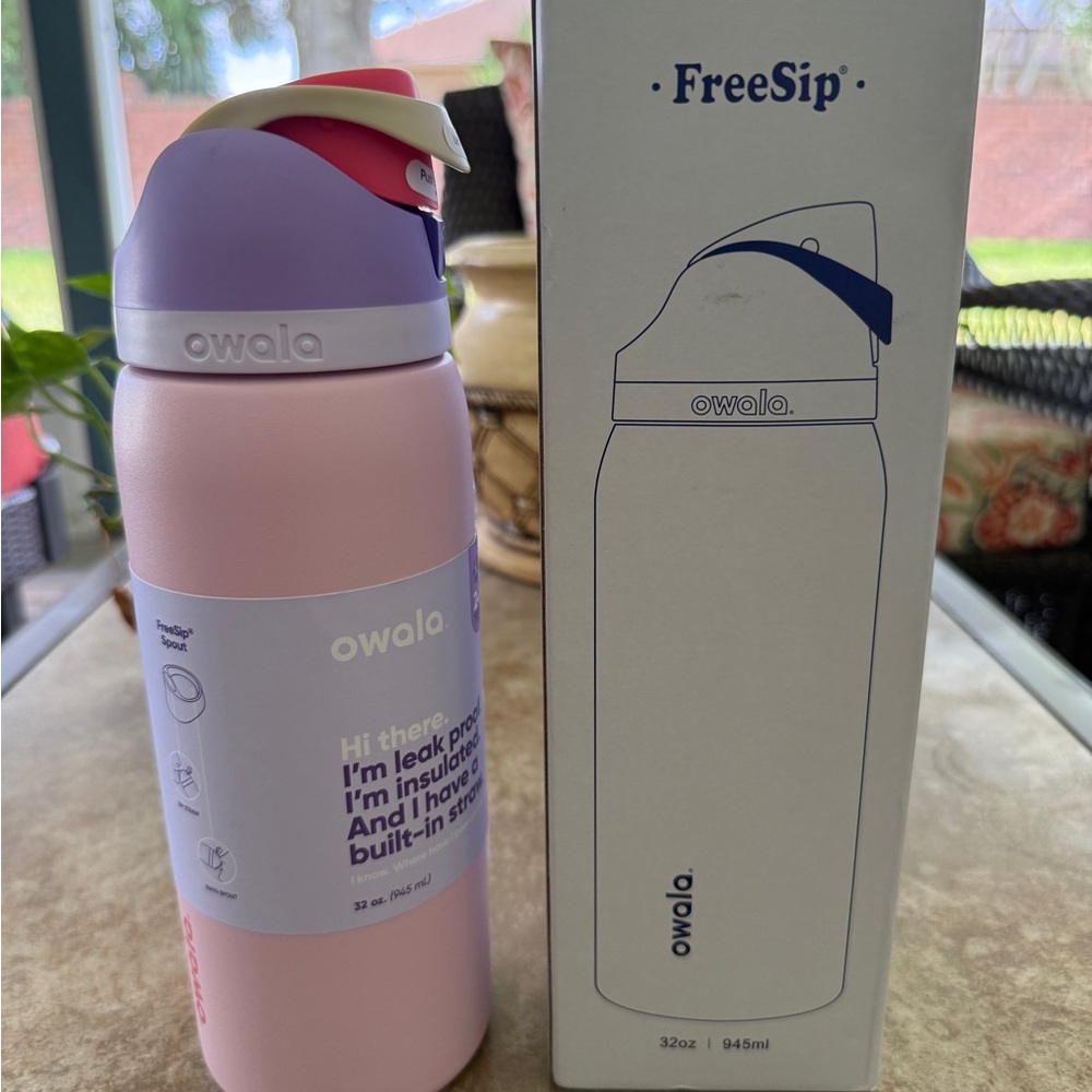 FreeSip Owala- bunny blossom- 32oz